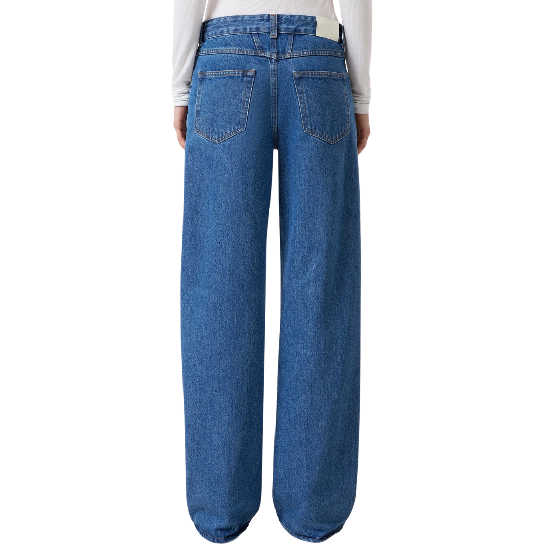 Nikka Wide in Mid Blue