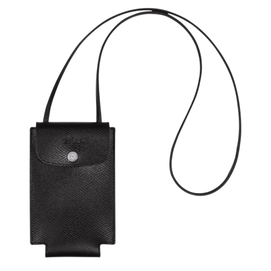 Phone Case with Lanyard in Black