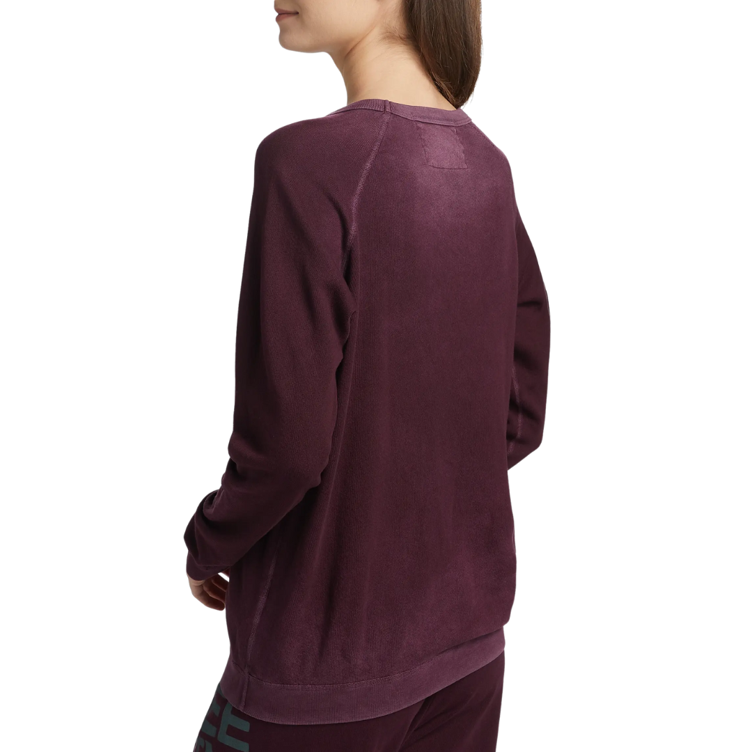 Lucky Rabbit Sweatshirt in Eggplant
