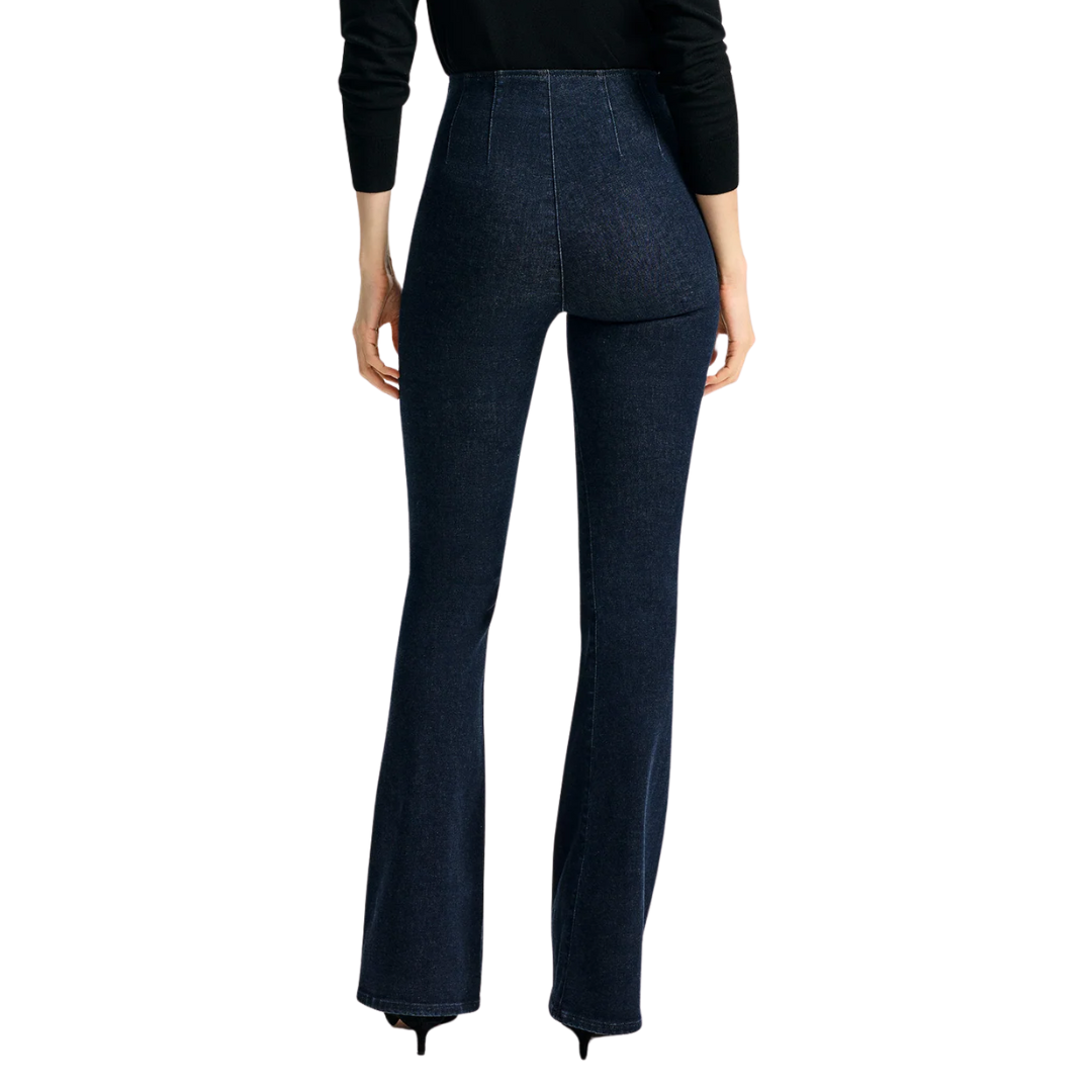 Beverly Off-Duty Skinny-Flare Jean in Oxford