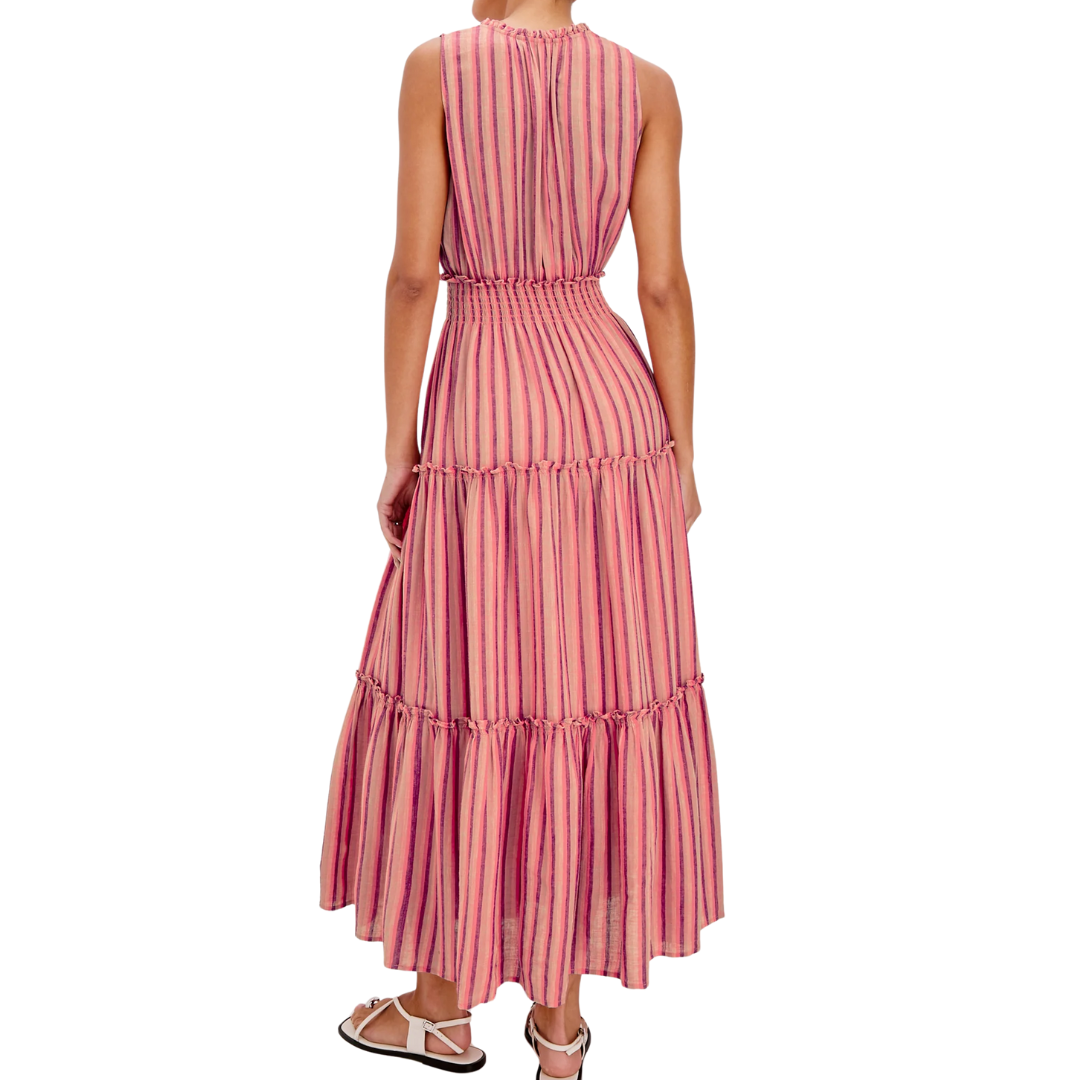 Loulou Dress in Cabana Stripe