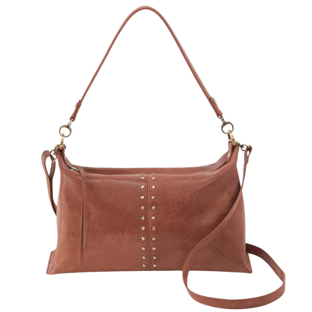 Avon Shoulder Bag in Burnished Saddle