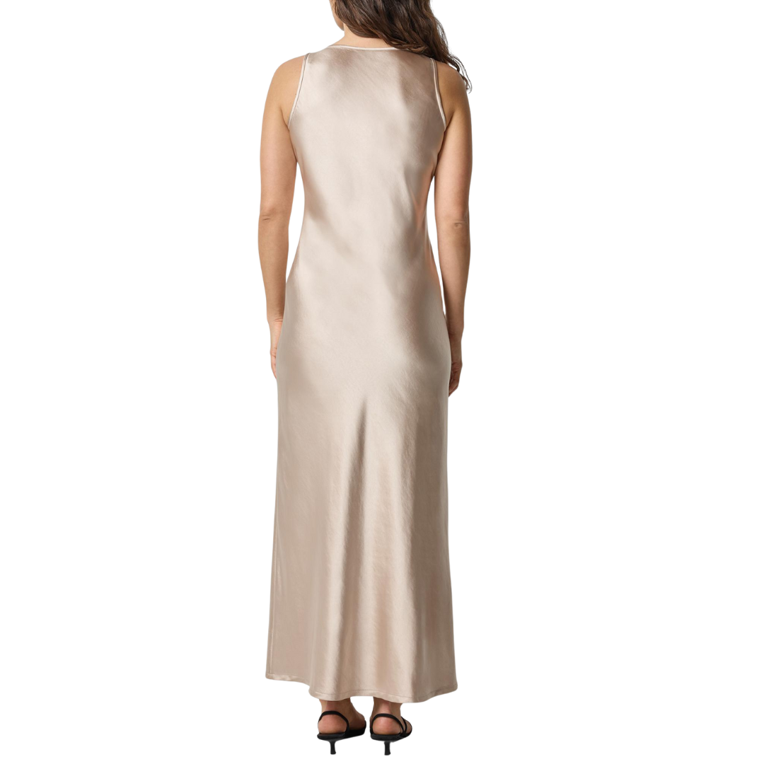 Bias Maxi Dress in Angora