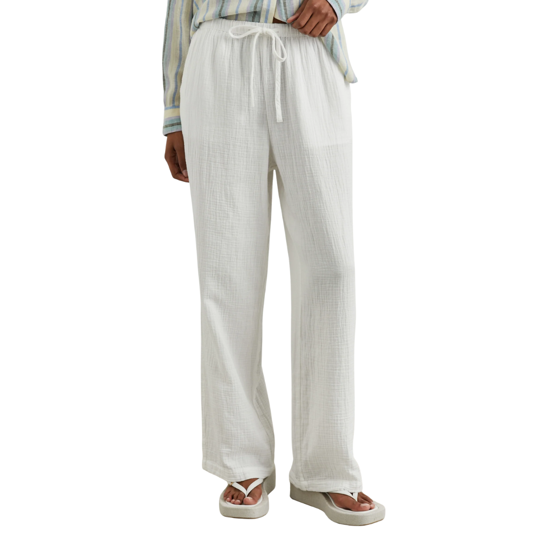 Emmie Pant in White Gauze
