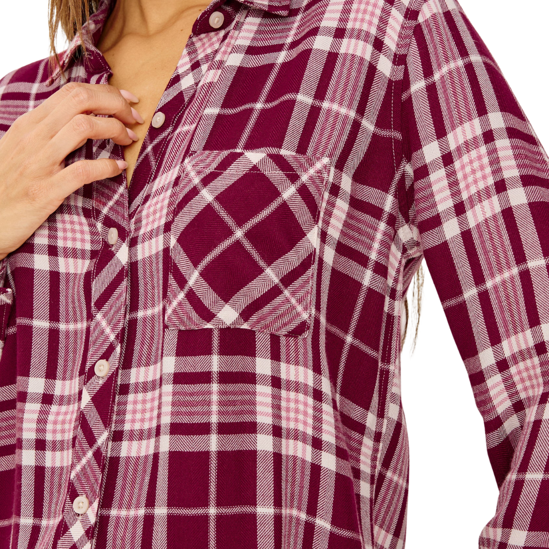 Hunter Shirt in Winterberry