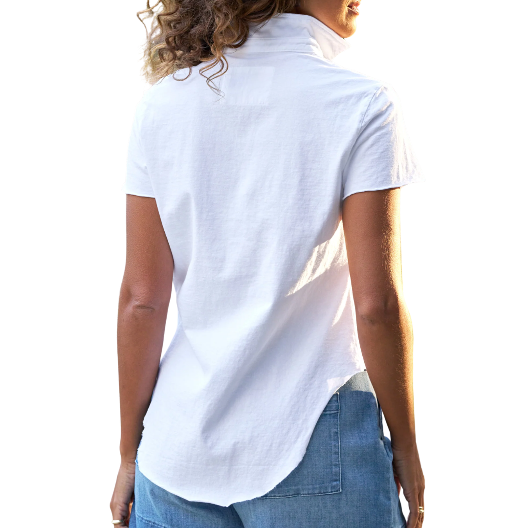 Charlotte Perfect Polo in White