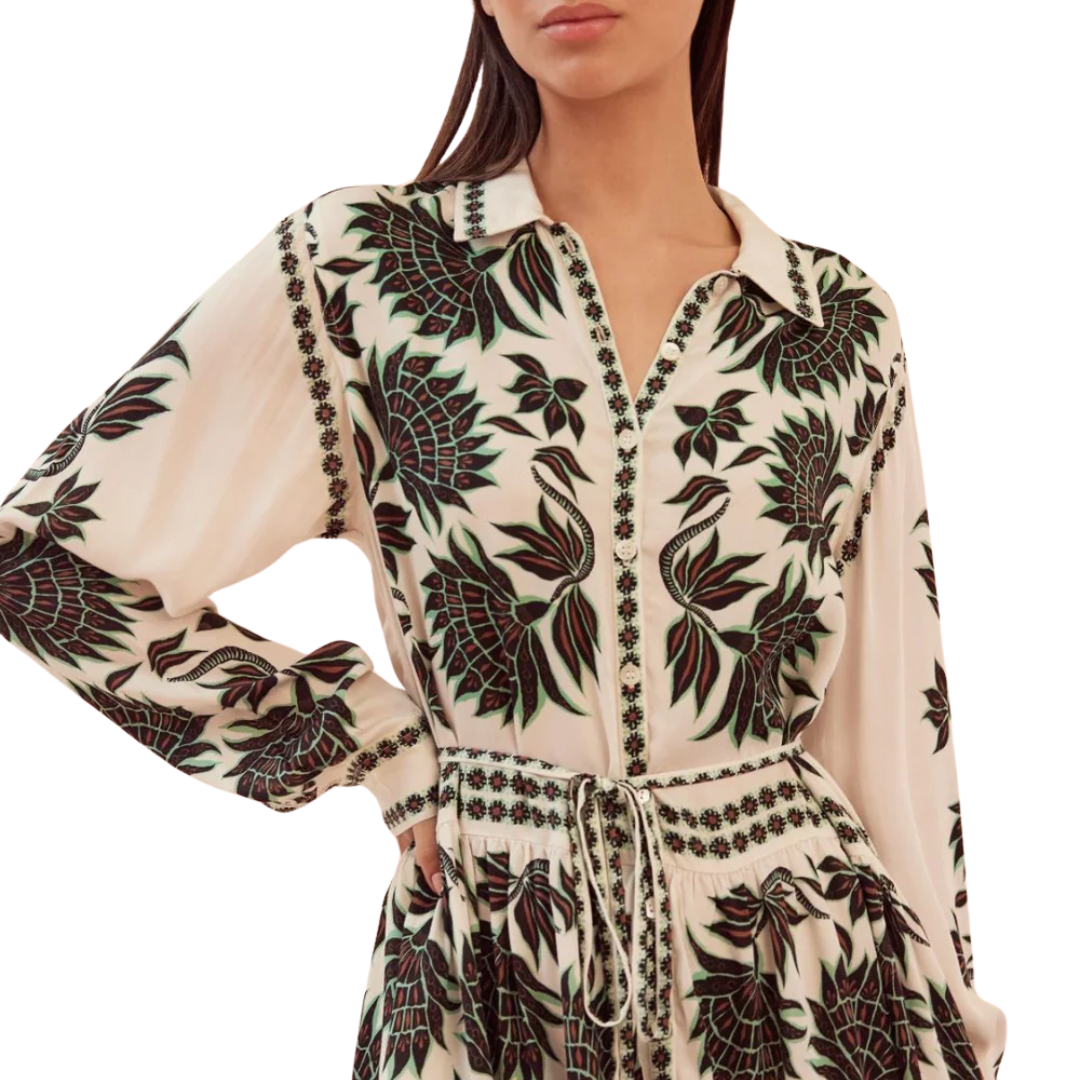 Tula Mini Dress in Gia Macaroon