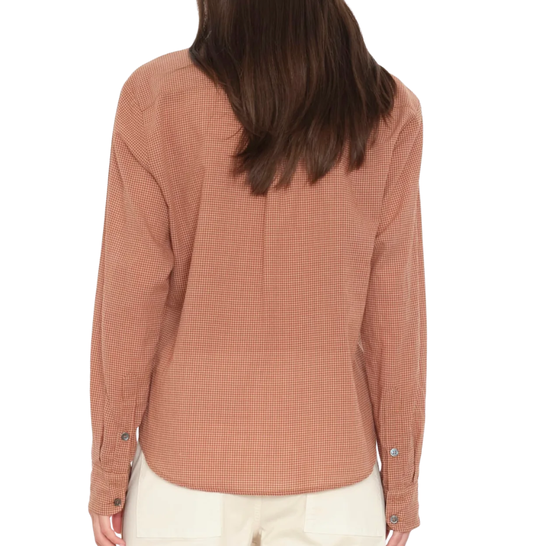Bowie Shirt in Ginger Brown