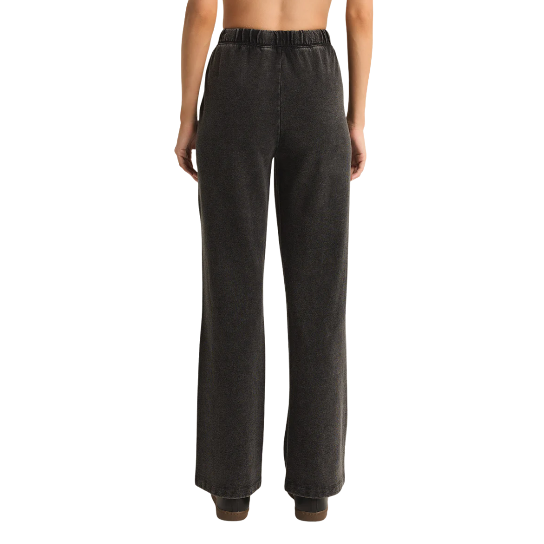 Hunter Knit Denim Pant in Vintage Black