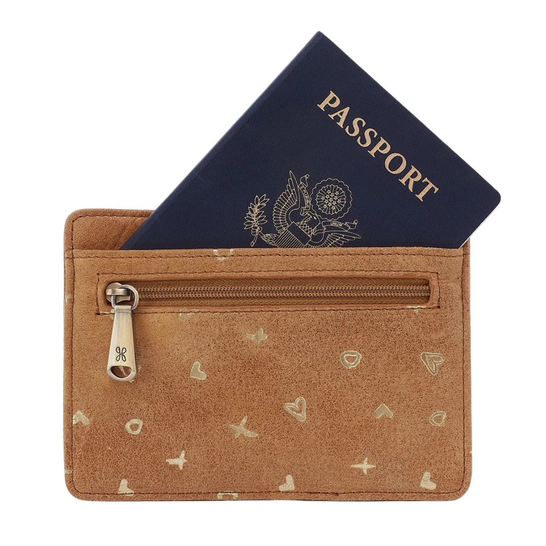 Euro Slide Card Case in Whiskey