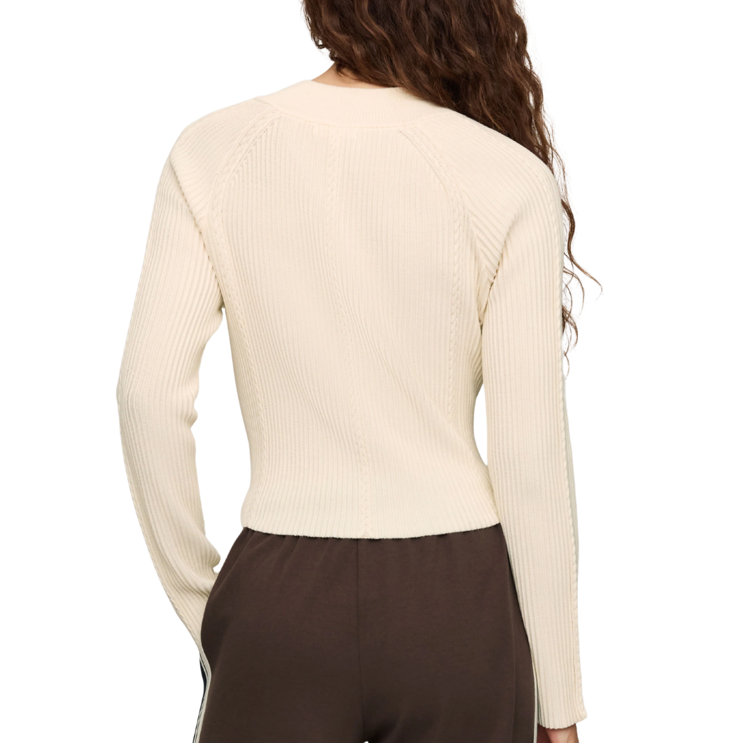 Summit Half Zip Sweater in Sandstone