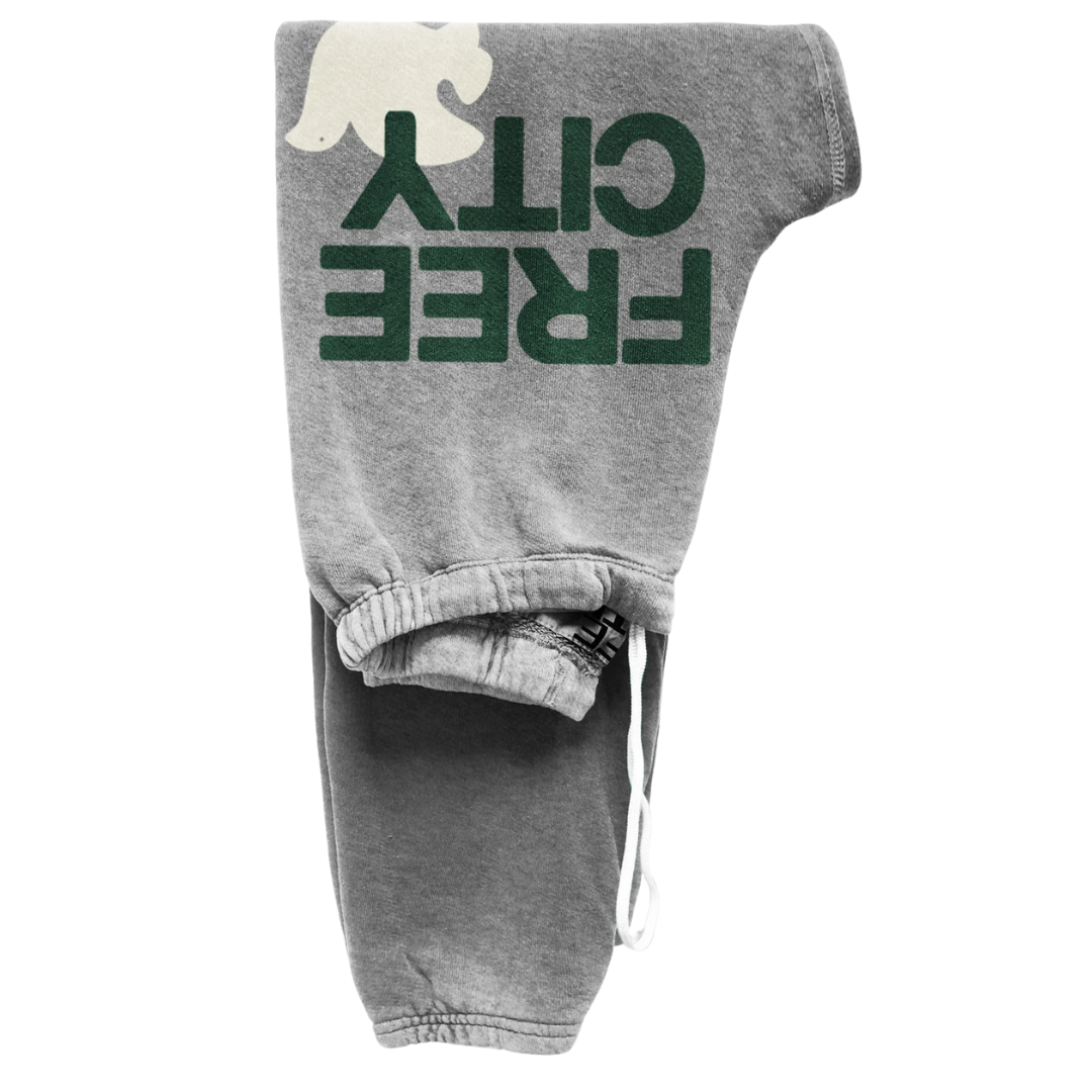 Heather Sweatpant in Heather Army