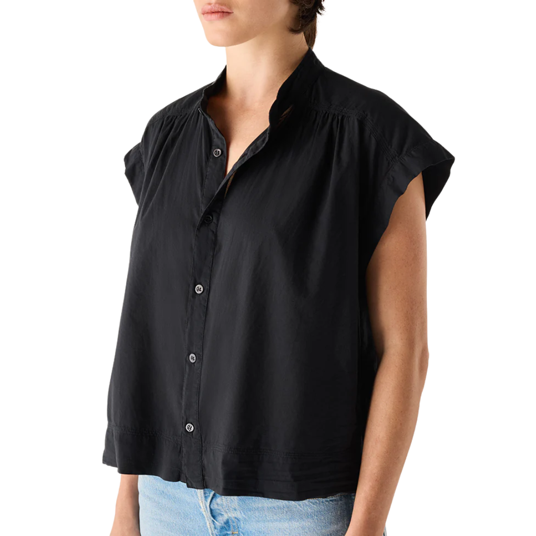 Tessa Top in Vintage Black
