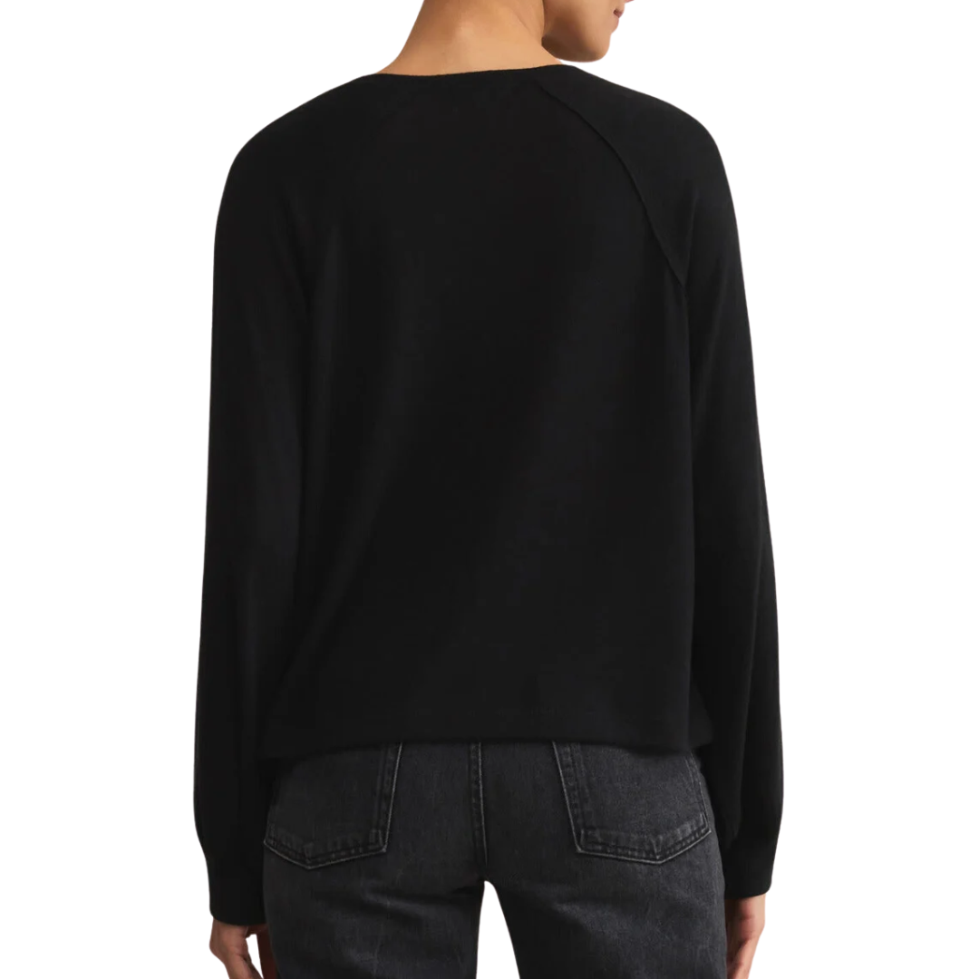 About Town Top in Black