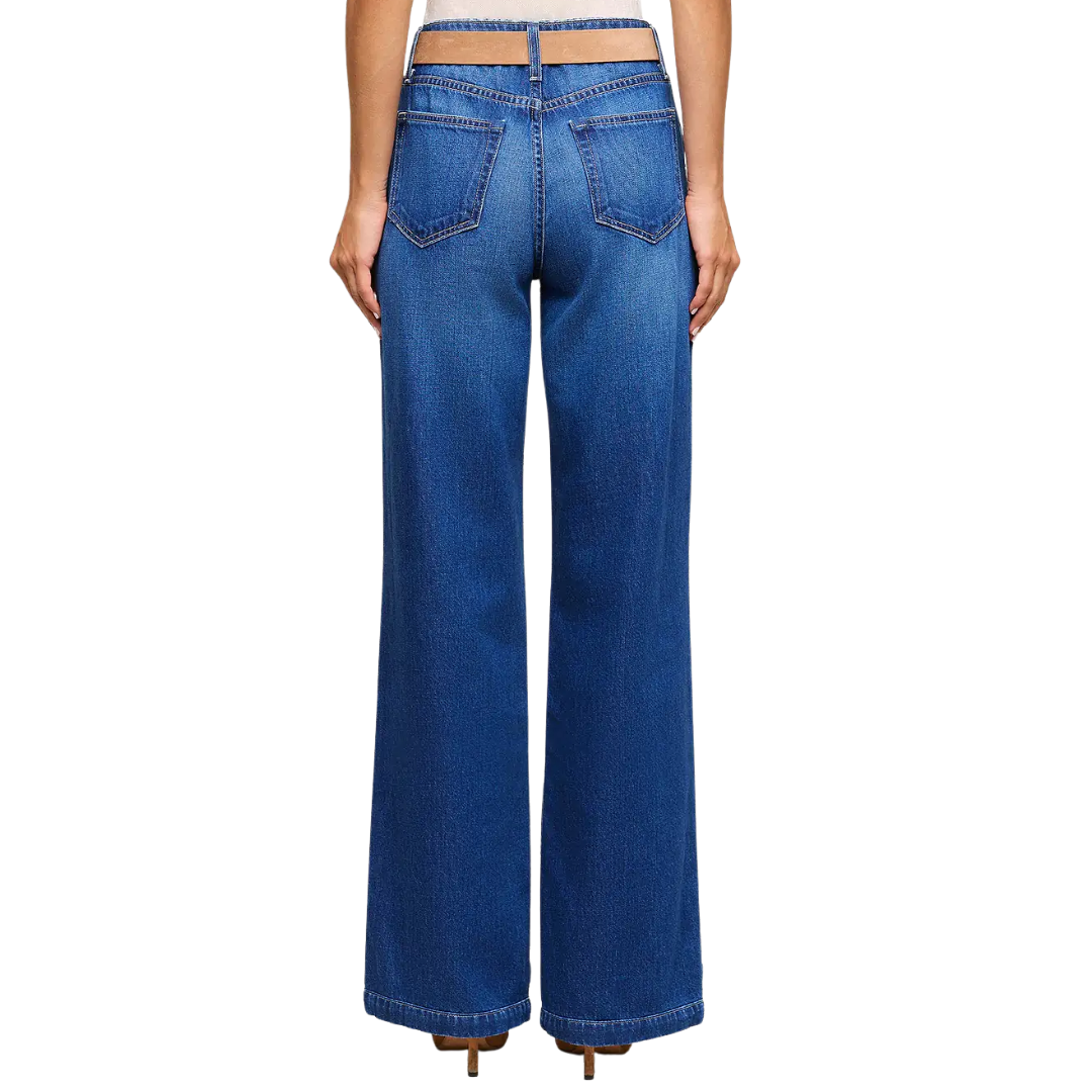 Scottie Wide-Leg Jean in Idaho