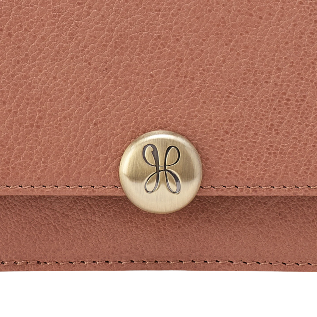 Hutton Large Wallet in Brown Bear