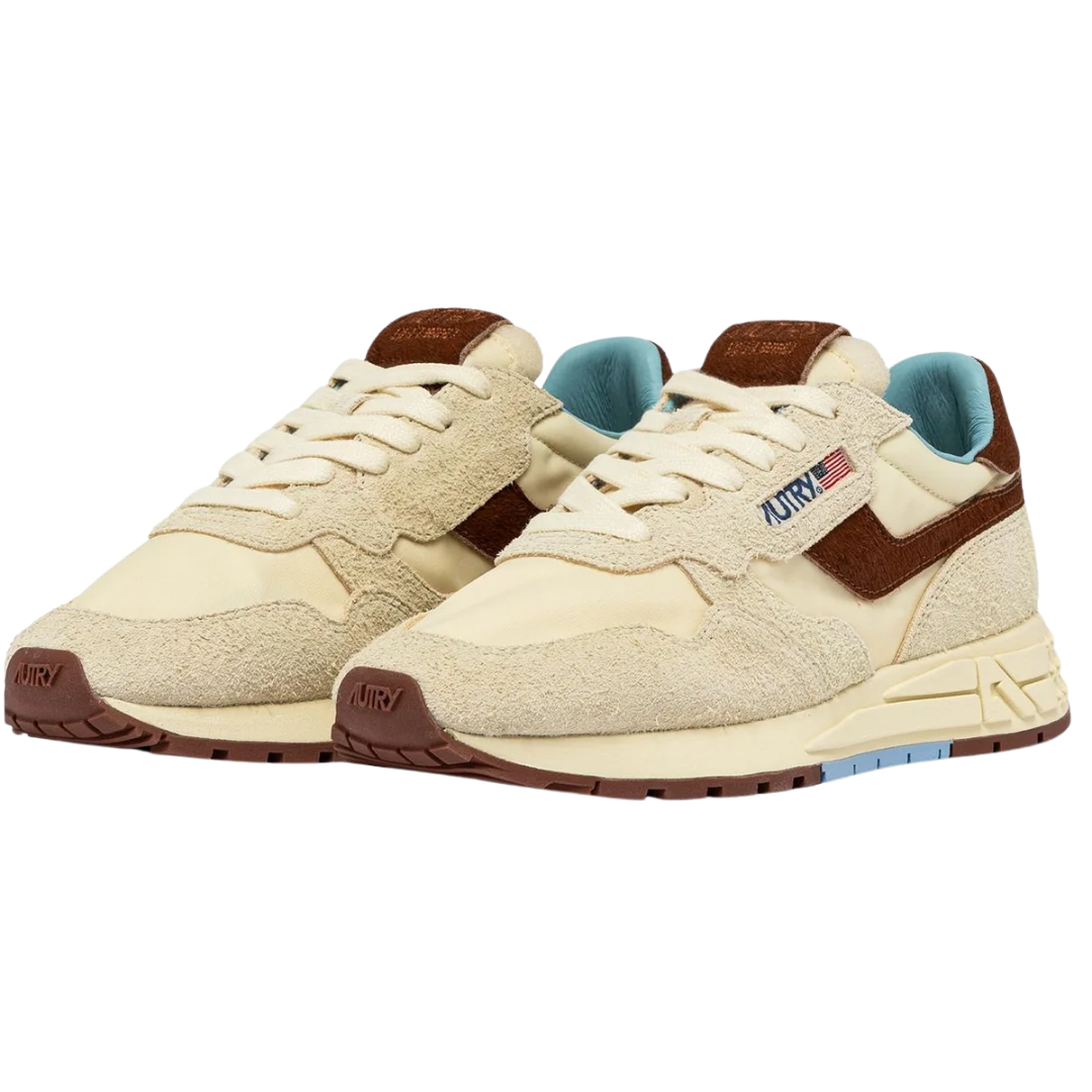 Reelwind Low Sneakers in Brown and Nut