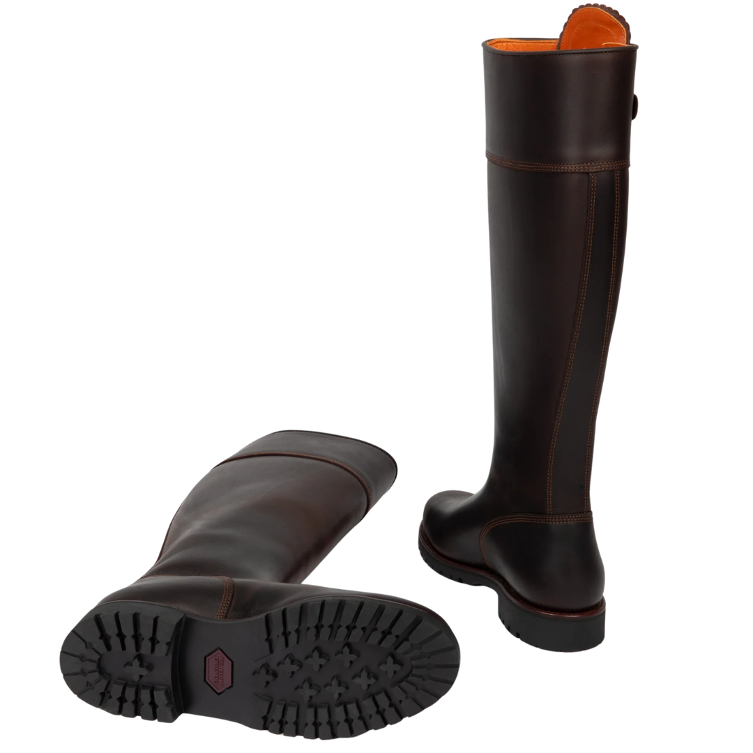 Long Tassel Boot in Conker