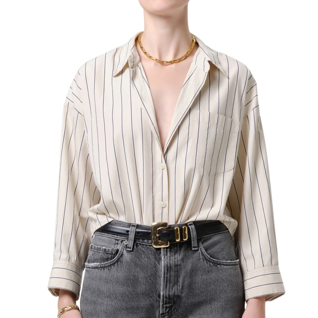 Petit Ami Shirt in Ramble Stripe