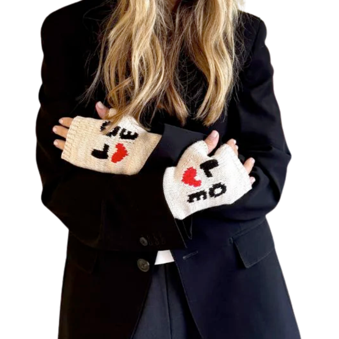 Love Squared Smittens in Natural