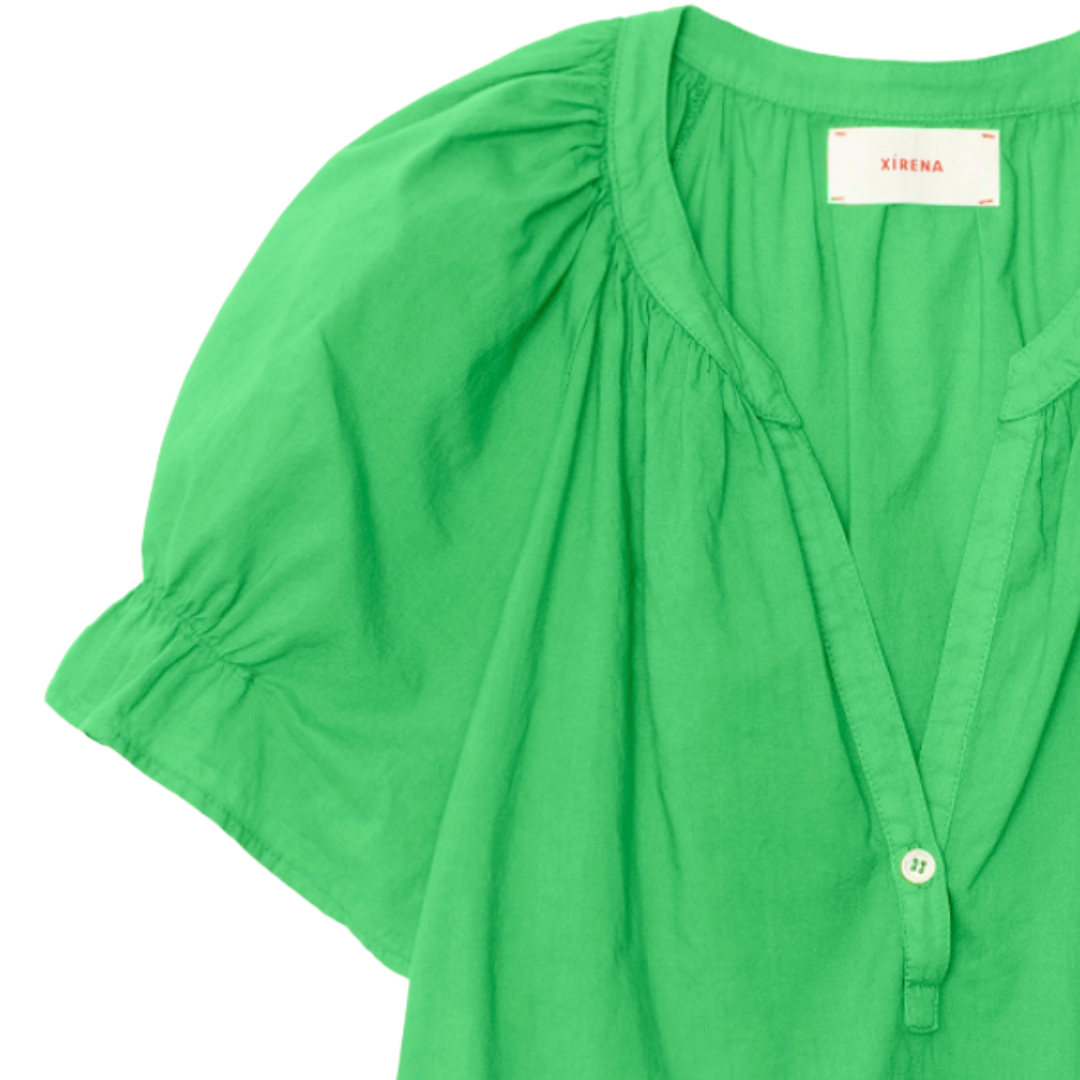 Astryde Top in Green Leaf