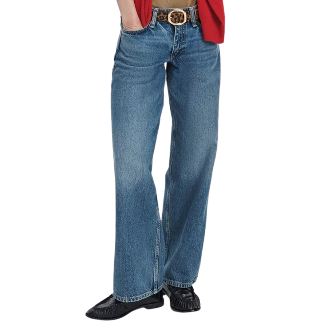 Cam Relaxed Straight Jean in Echo