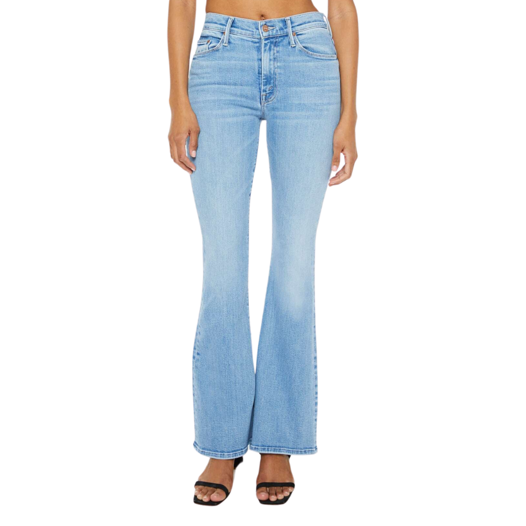 The Weekender Flare Leg Jeans in Blessing in Disguise