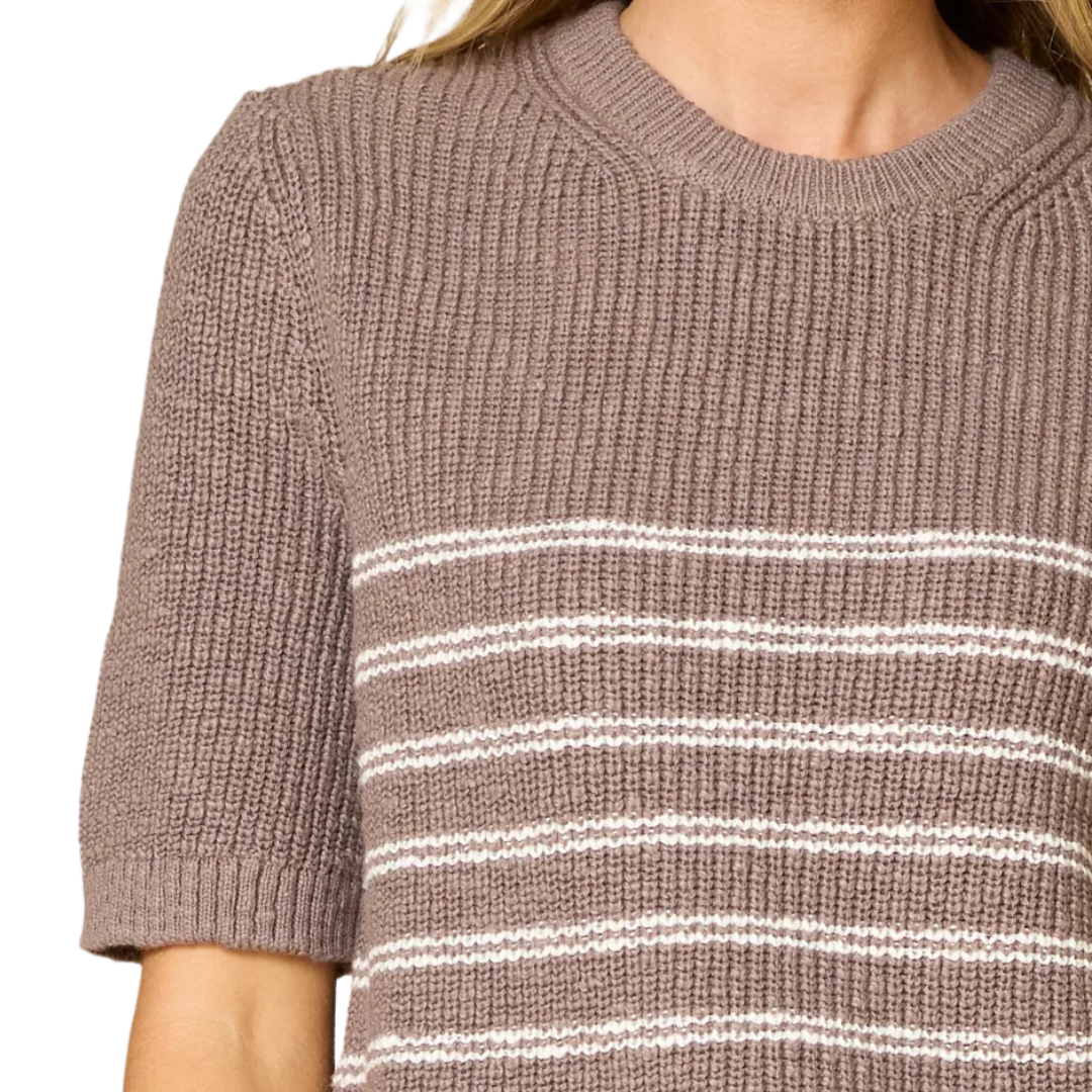 Pearson Tee in Morel Combo