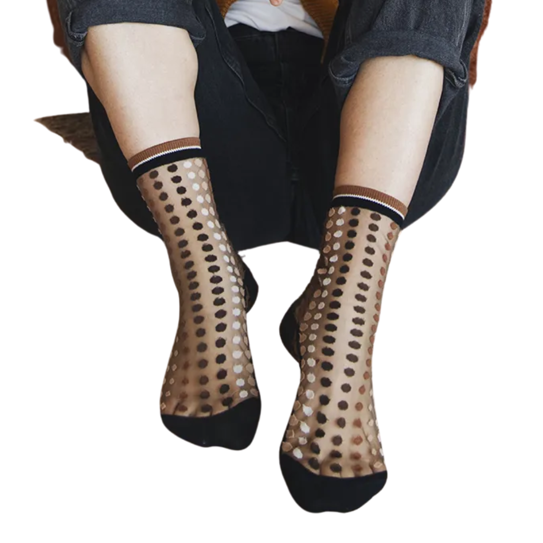 Vetrata Socks in Brune