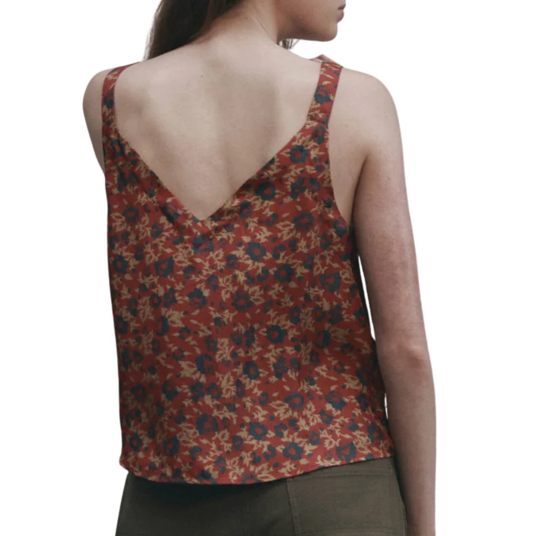 The Port Cami in Gilded Poppy