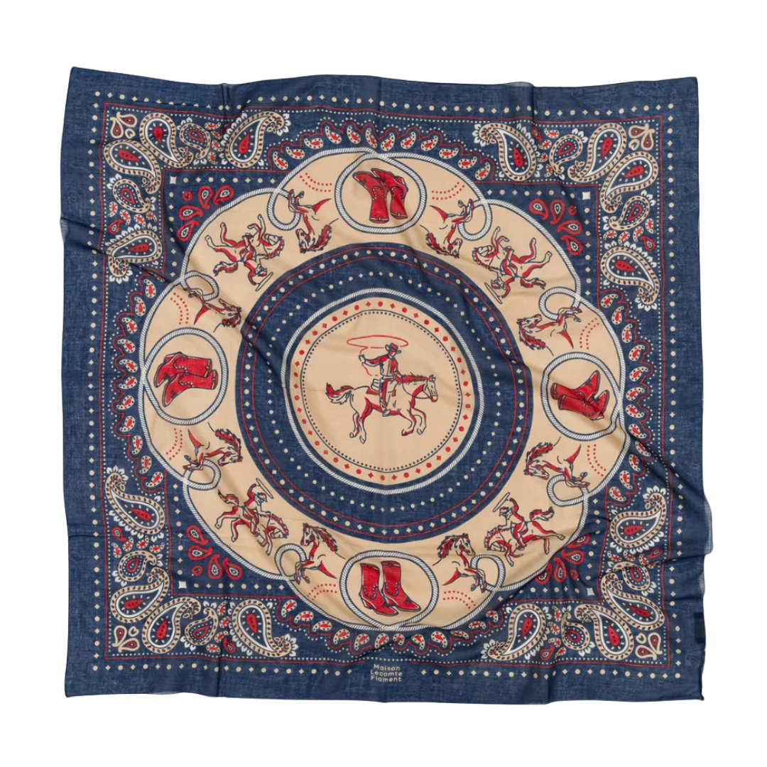 Rodeo Scarf in Navy