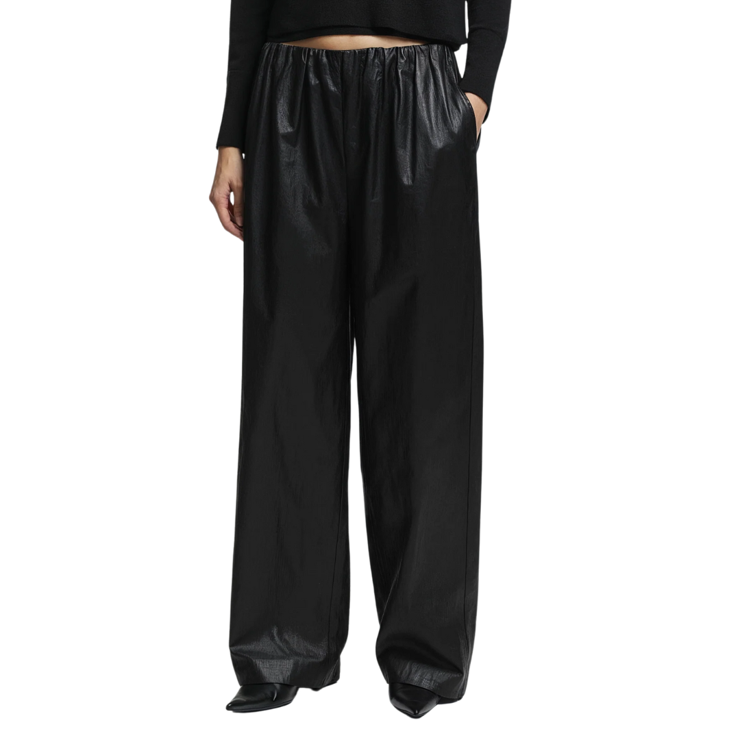 Jakob Pull On Pant in Black