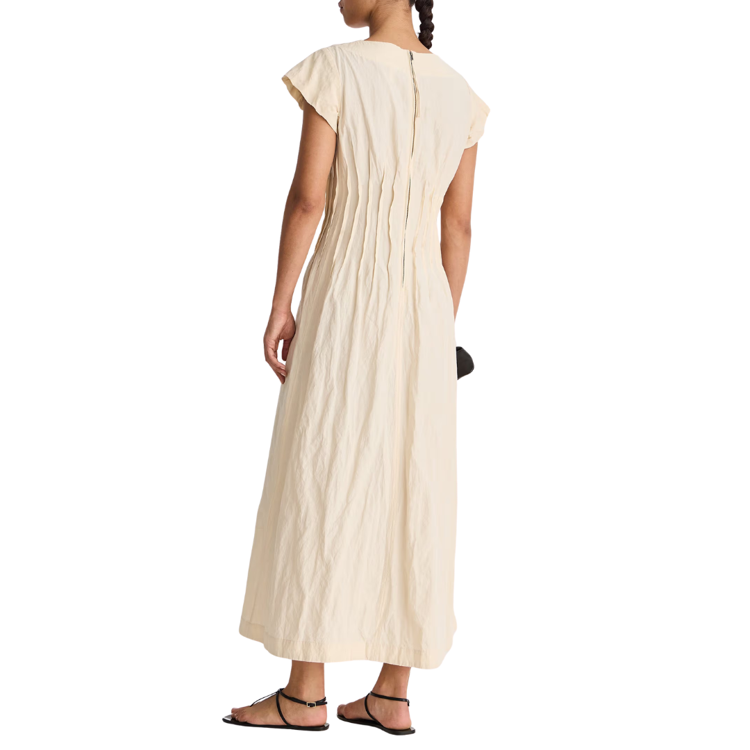 Maravilla Pintuck Maxi in Shell