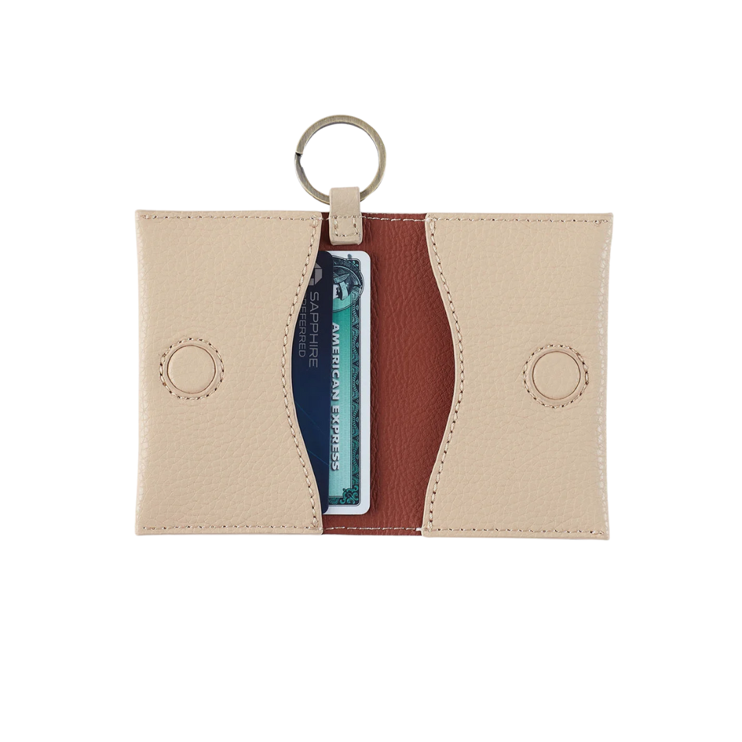 Vida Card Case in Almond