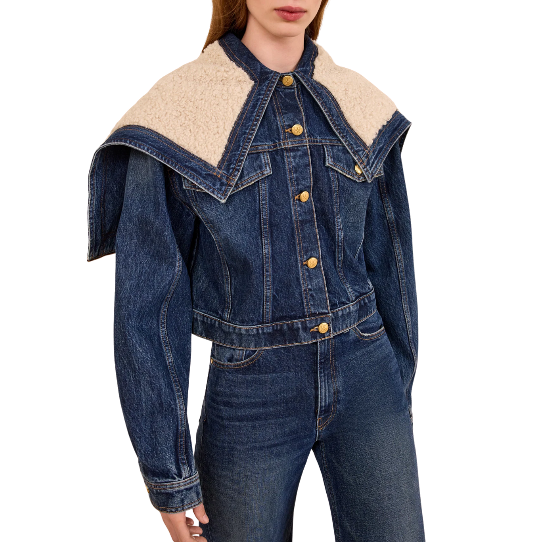 The Sybil Denim Jacket in Nile