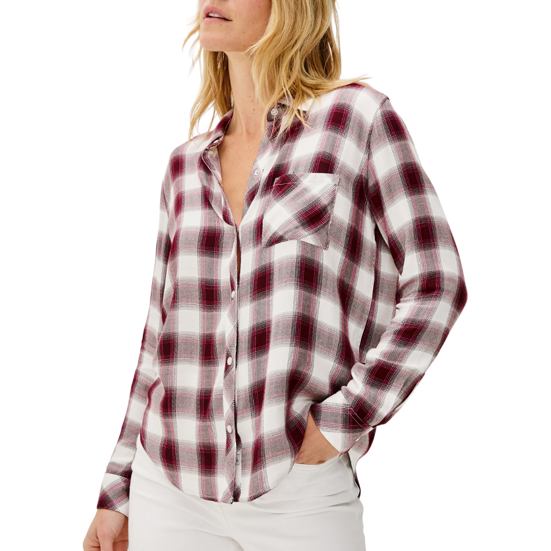 Hunter Shirt in Raspberry Wine