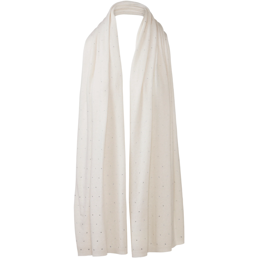 Featherweight Crystal Wrap in Ivory