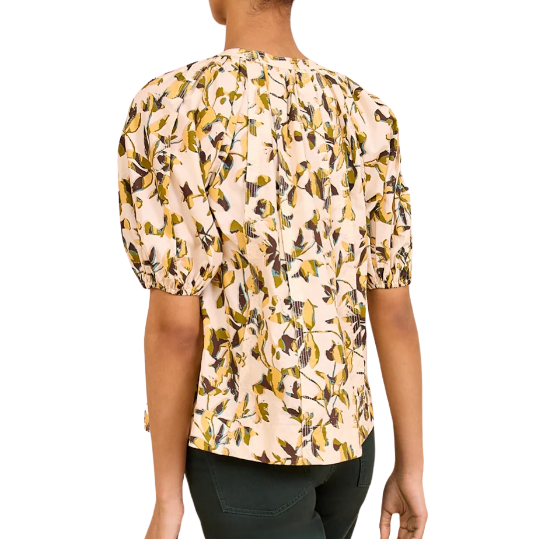 Loli Short Sleeve Blouse in Lucent