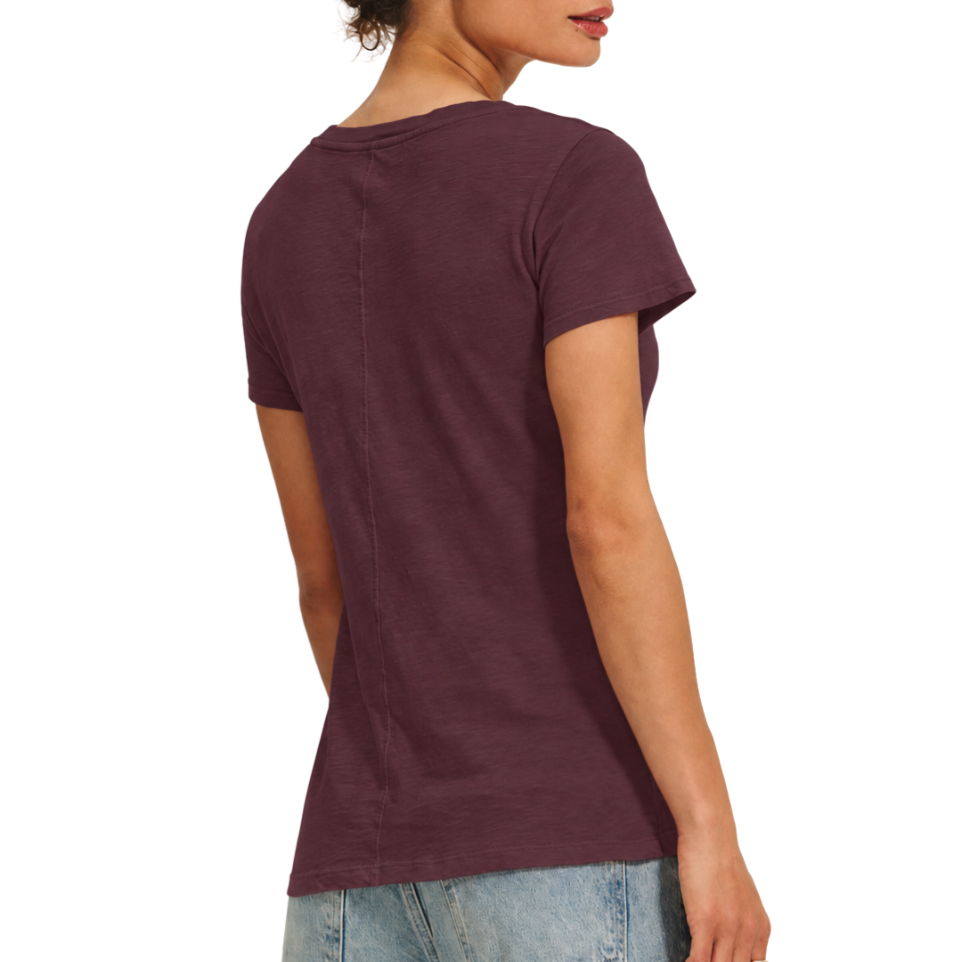Lilith Tee in Dark Plum