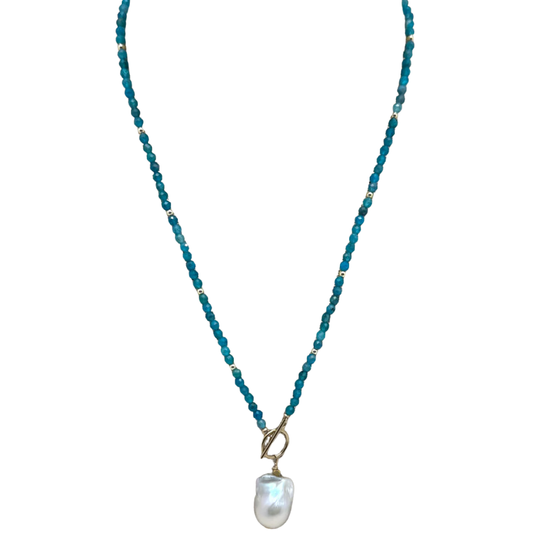 Carol Necklace in Apatite