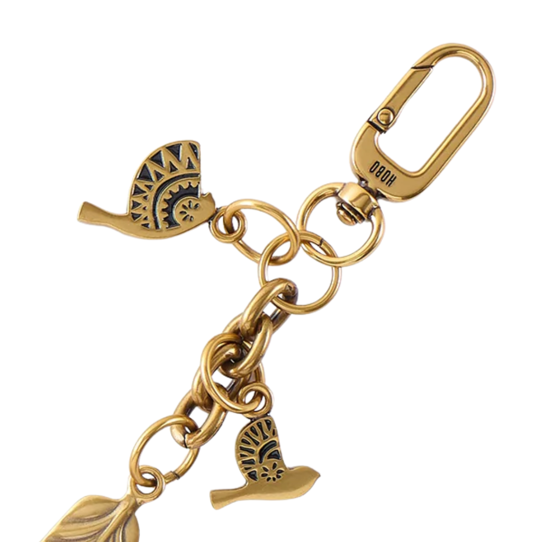 Dove and Feather Charm