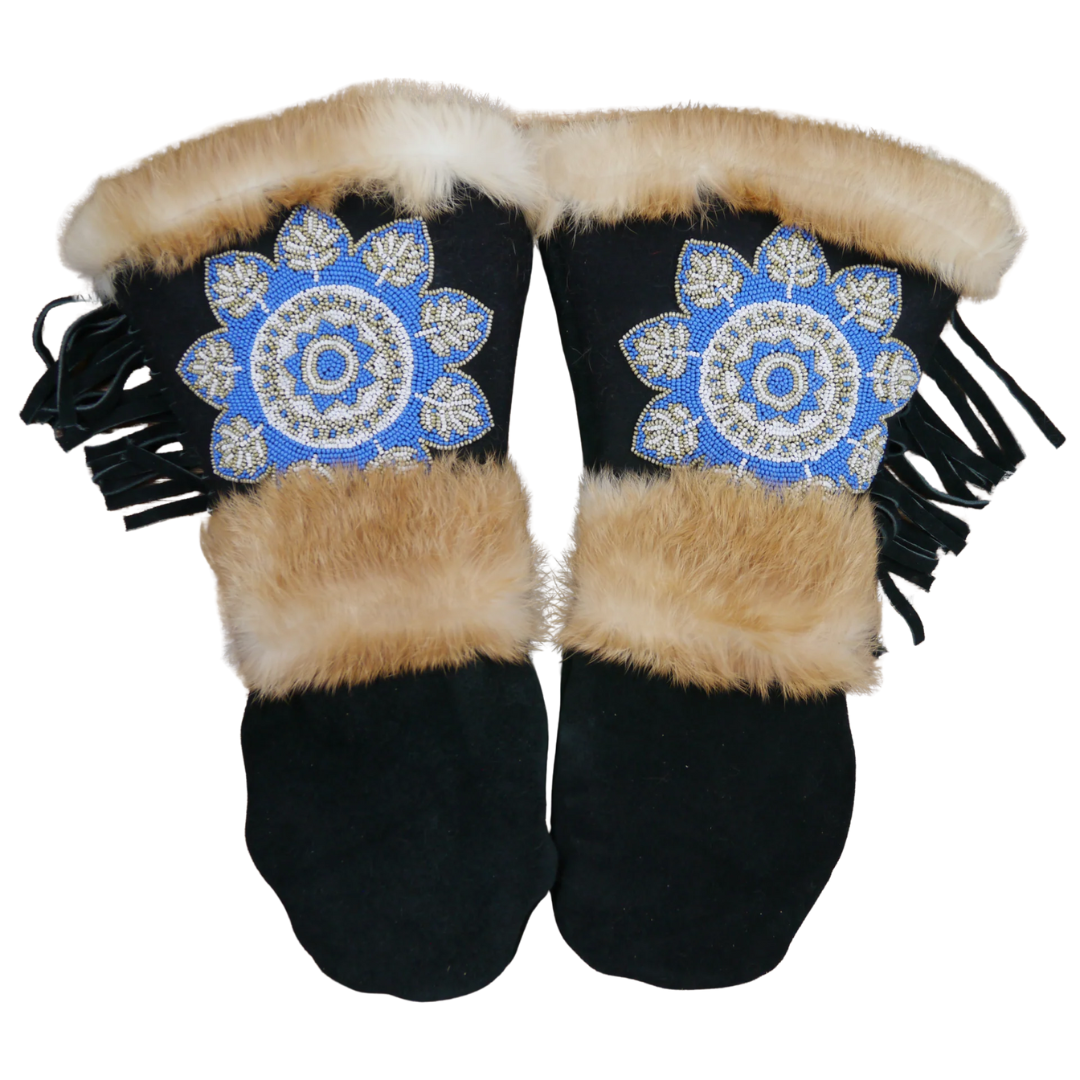 Roosevelt Mittens in Black