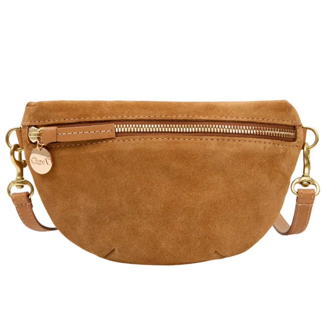 Petite Fanny in Caramel Suede