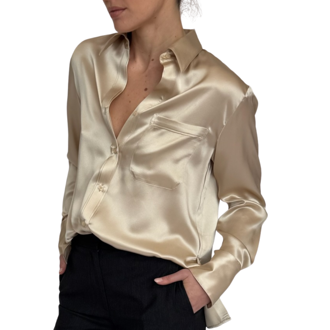 Joey Shirt in Champagne