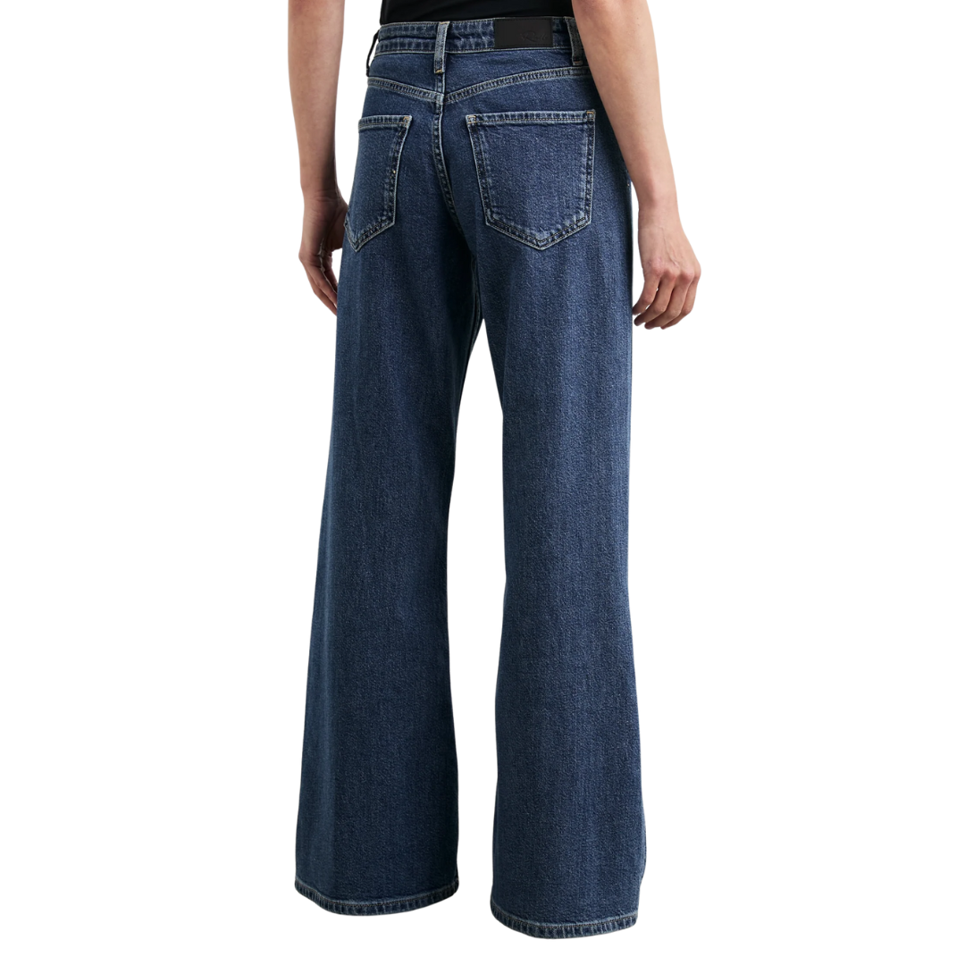 Angeleno Wide Leg in Pebble Blue