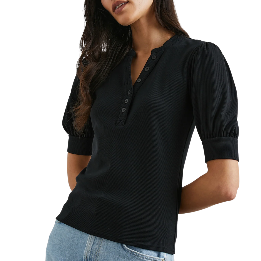 Jewel Top in Black