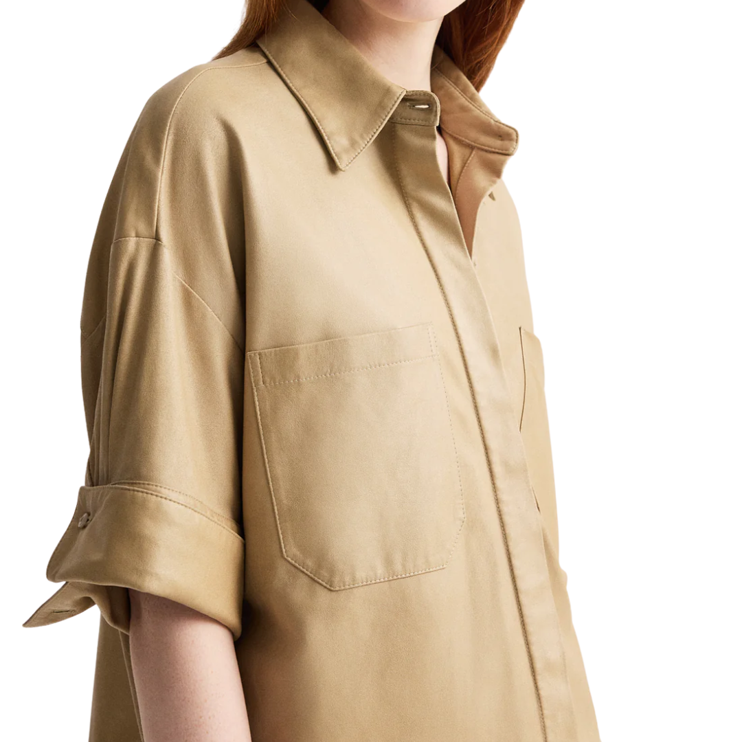 My Newest Mistake Shirt in British Khaki