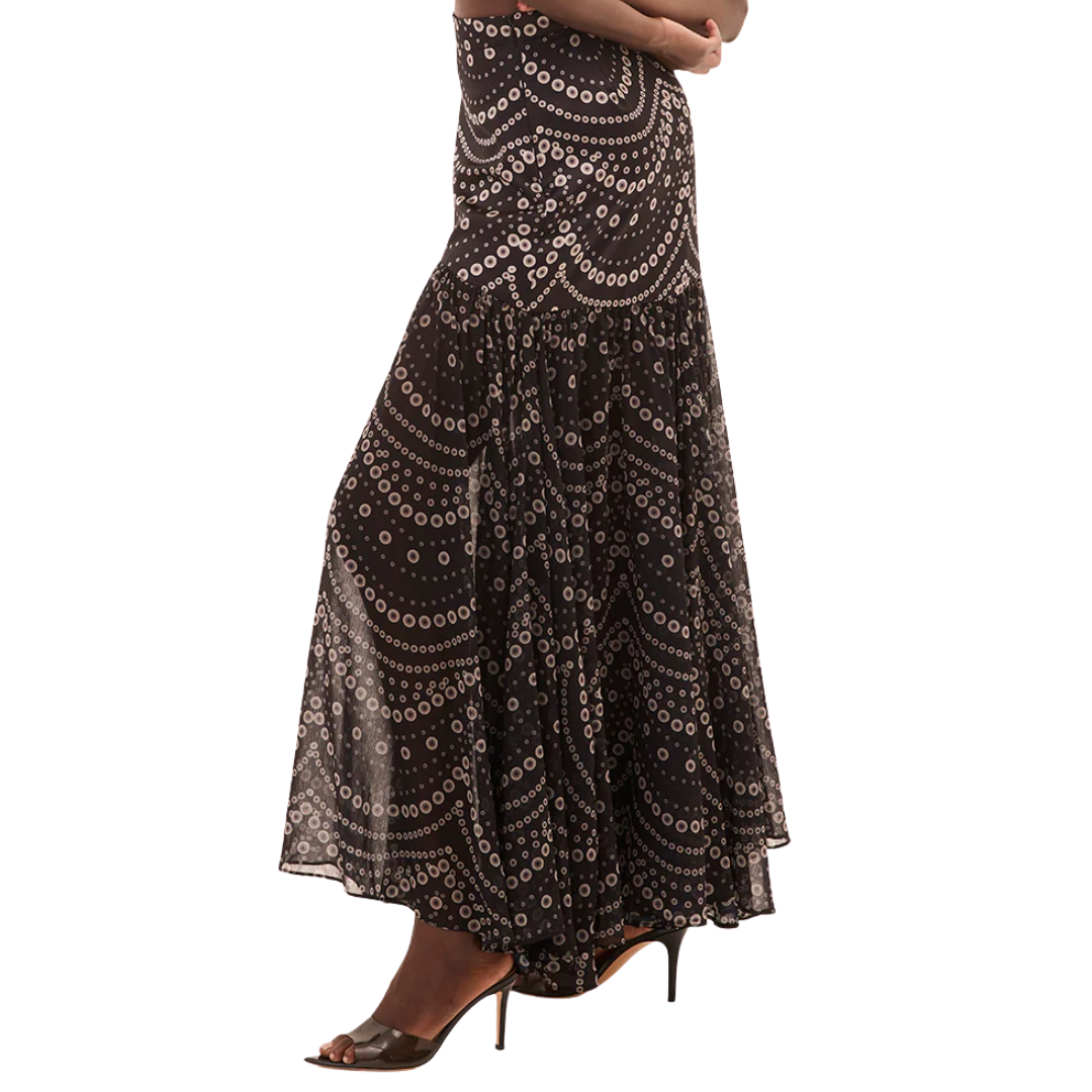 Yara Skirt in Stranded Pearls Mix