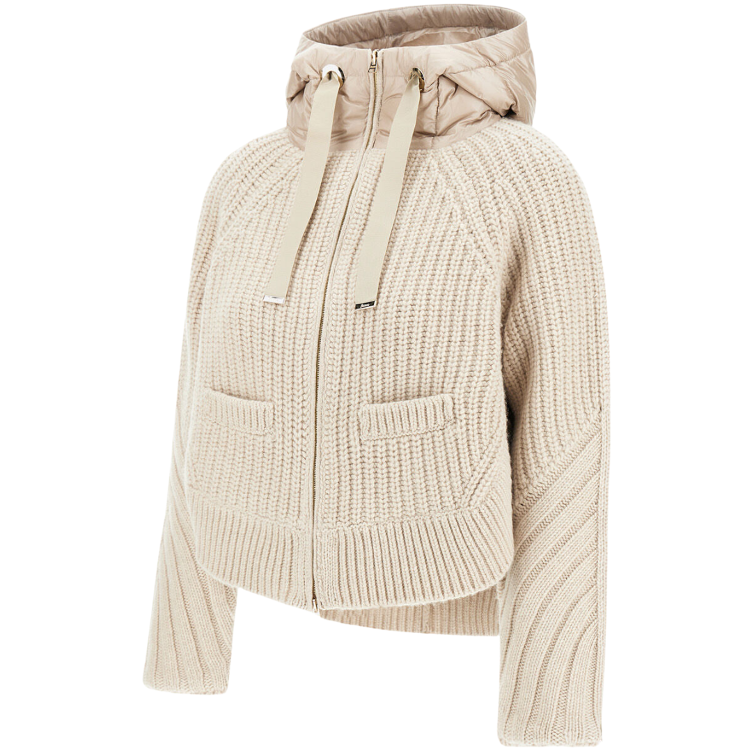 Cob Stitch Cardigan in Chantilly