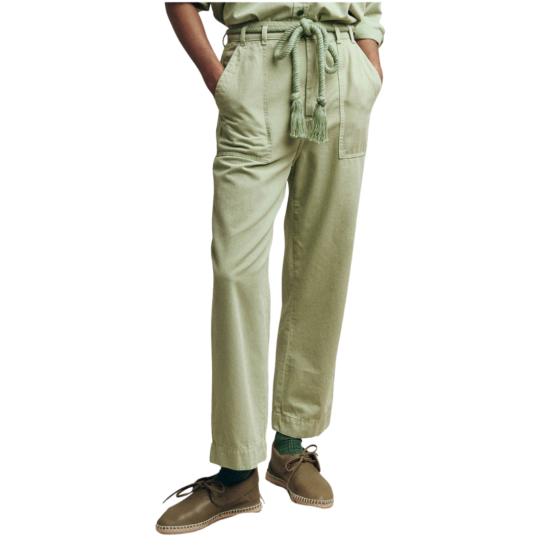 The Voyager Pant in Washed Sweetgrass